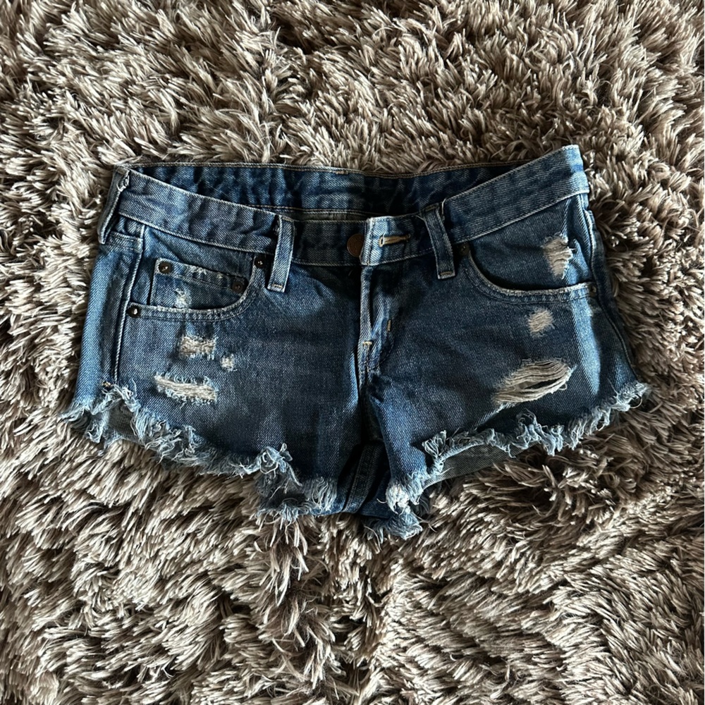 Urban Outfitters Low Rise Denim Shorts